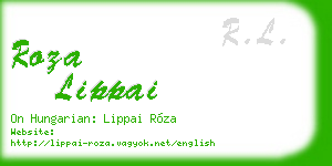 roza lippai business card
